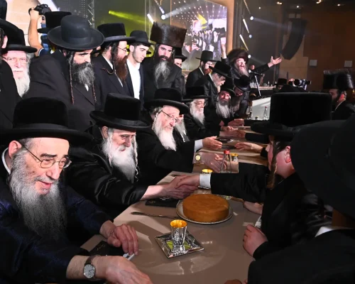 כ_ק האדמו_ר ממכנובקא בעלזא במעמד